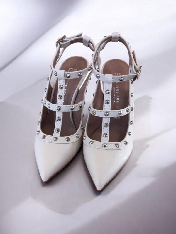 slimback 1890 in vera pelle off white divine follie