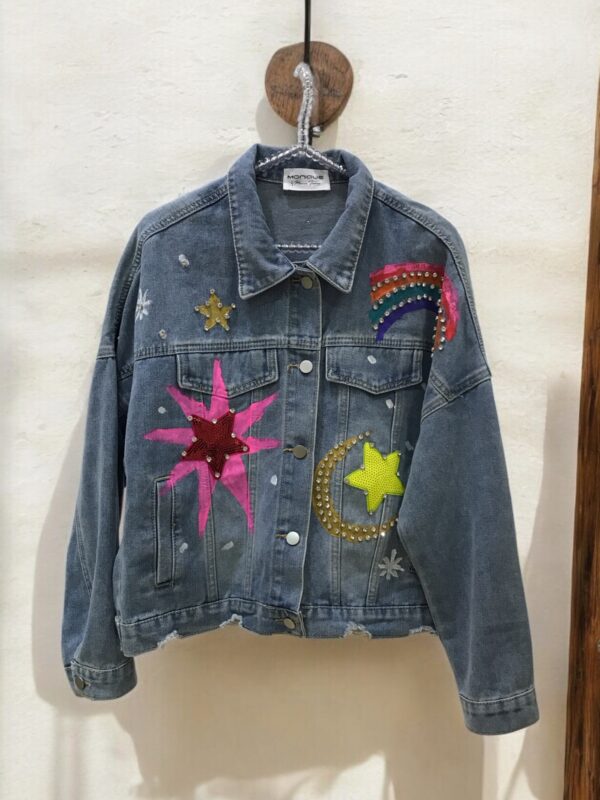 giubbino pop denim