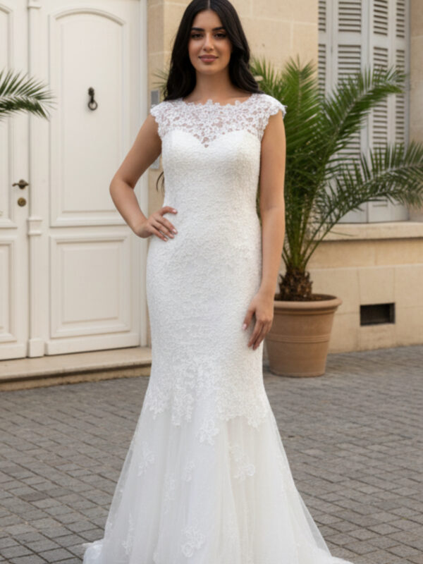 abito da sposa Conchiglia