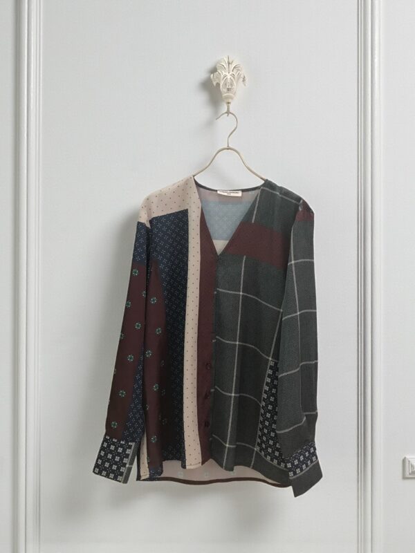 Blusa scollo a V Sandro Ferrone