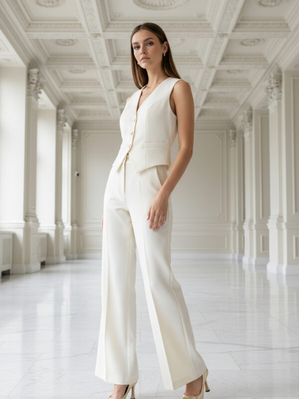 Pantaloni flare honey silence