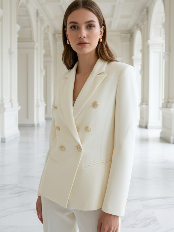 Blazer honey doppiopetto silence