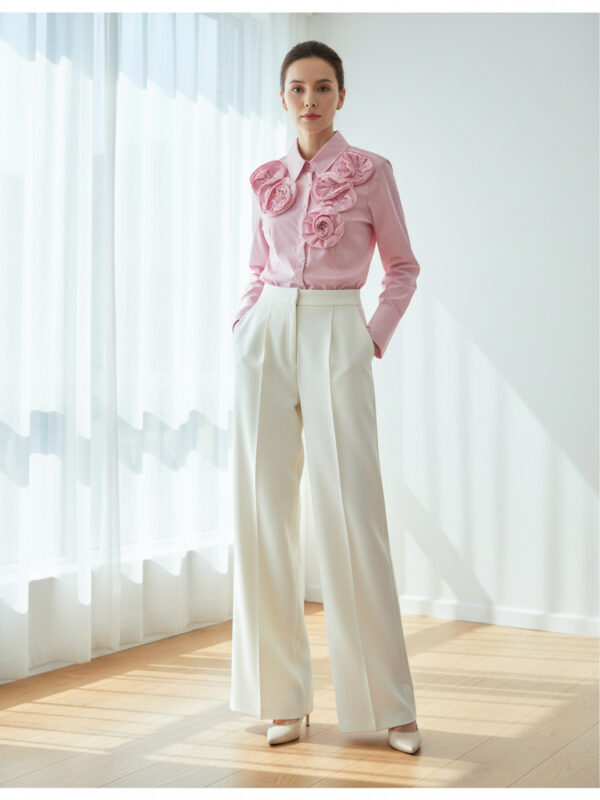 Pantalone white twoway