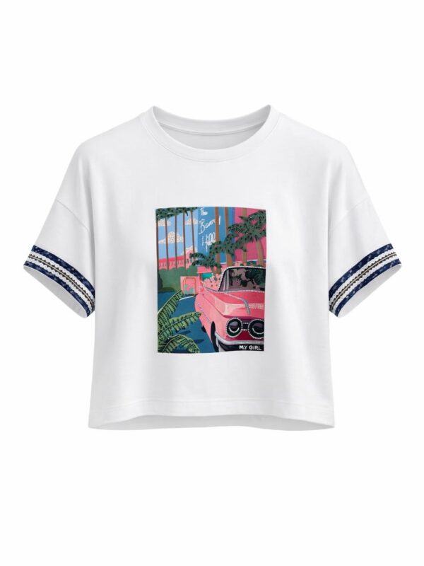 T-shirt Miami Fly Girl