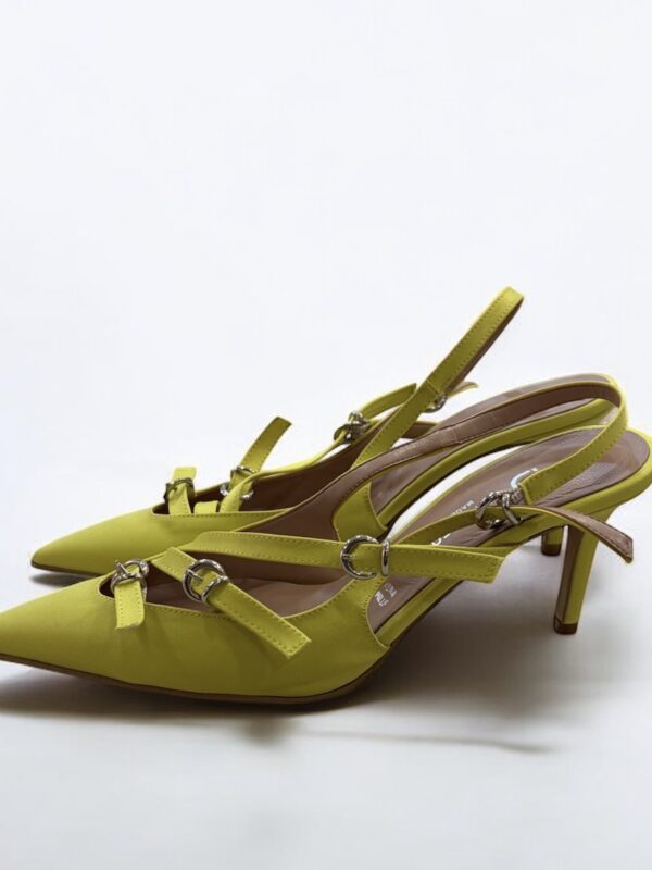 Slimback raso gialla