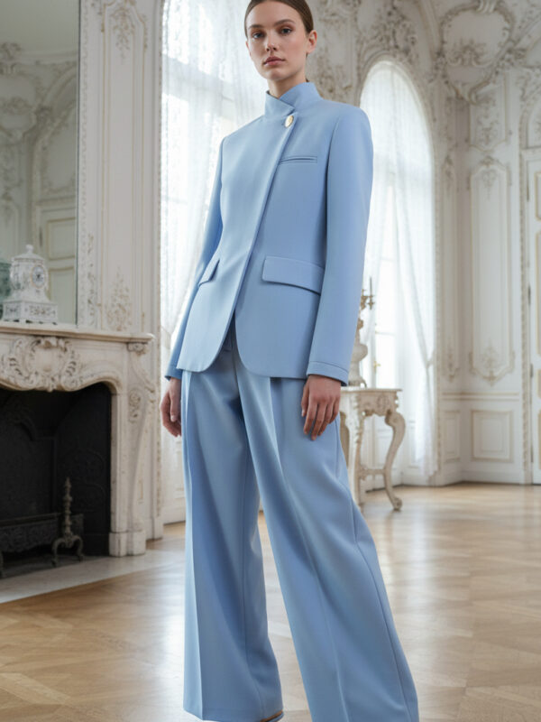 completo kimono azzurro Maryley