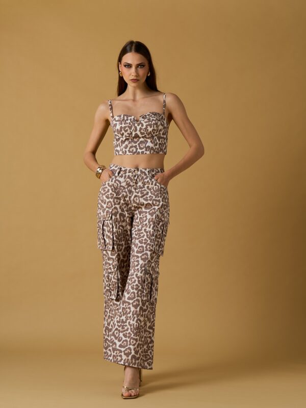 Pantalone cargo stampato no secrets