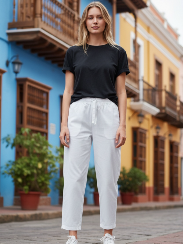 Pantalone dune bianco Fly Girl