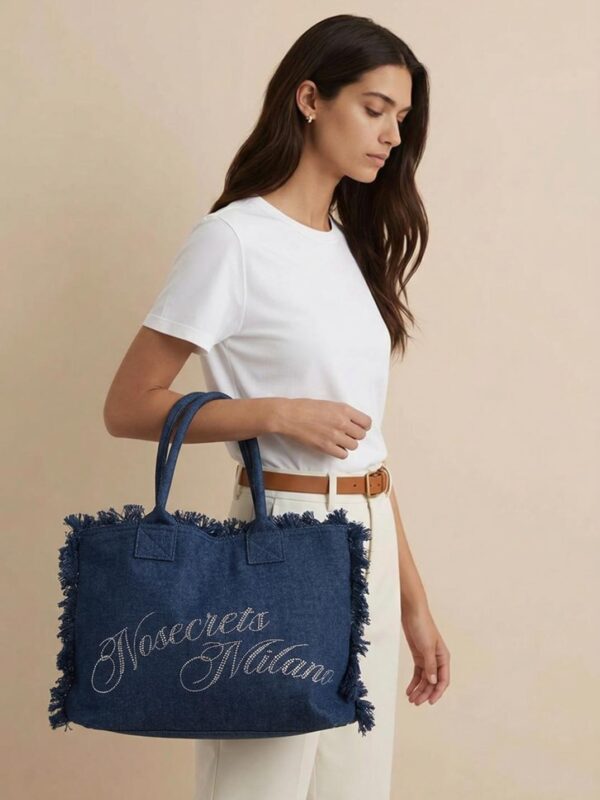 Borsa Nosecrets denim
