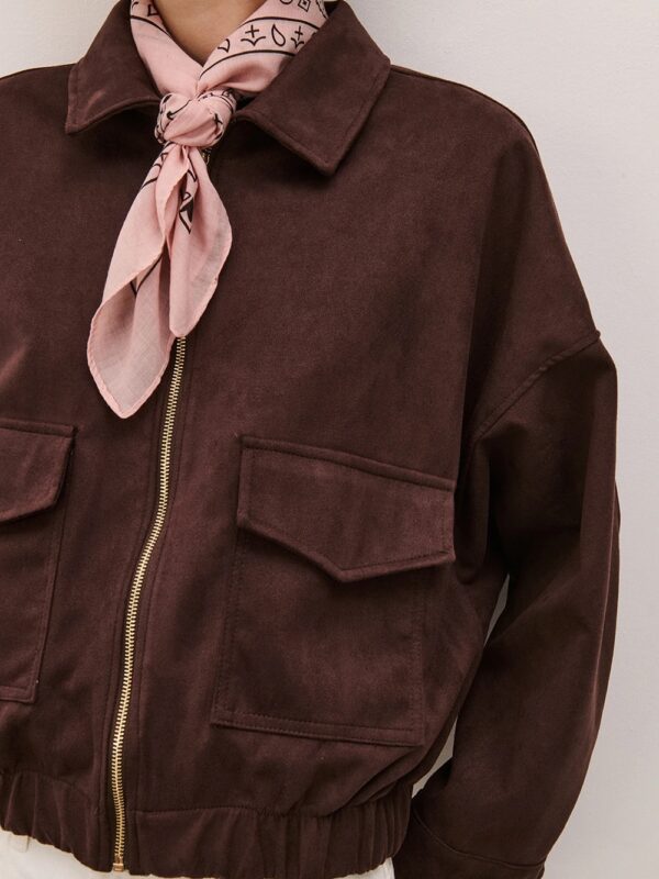 BOMBER EFFETTO CAMOSCIO twoway