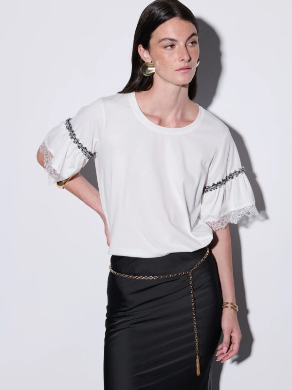 t-shirt Siena bianca bejade
