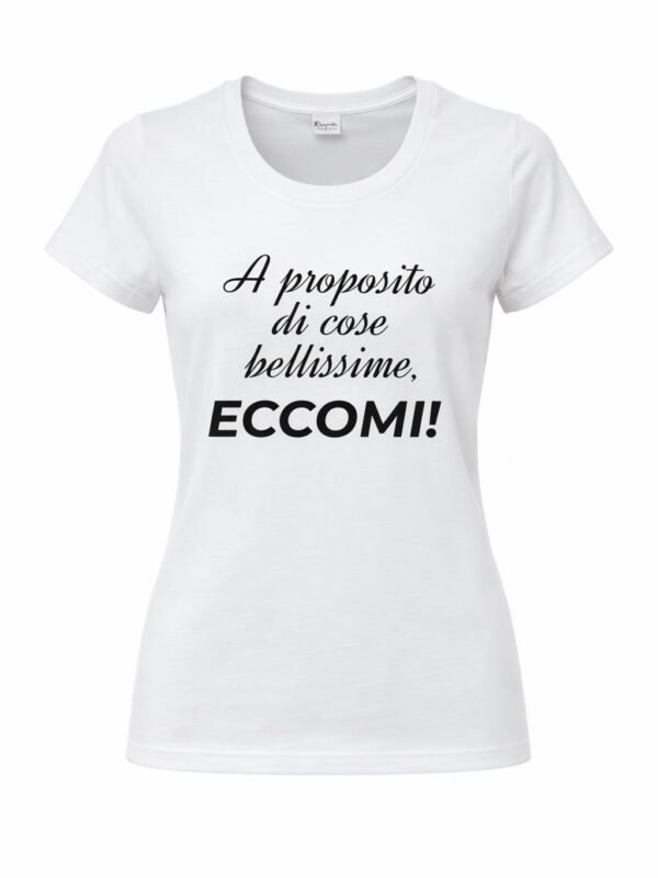T-shirt dedica