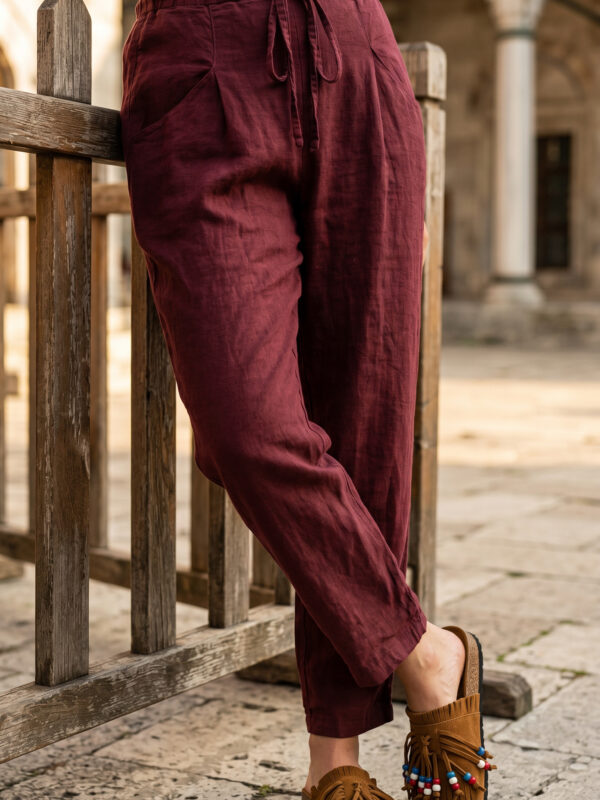 Pantalone córdoba Bordeaux D'l