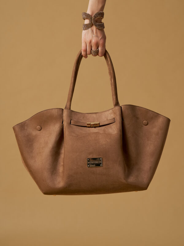 Borsa shopper suede no secrets