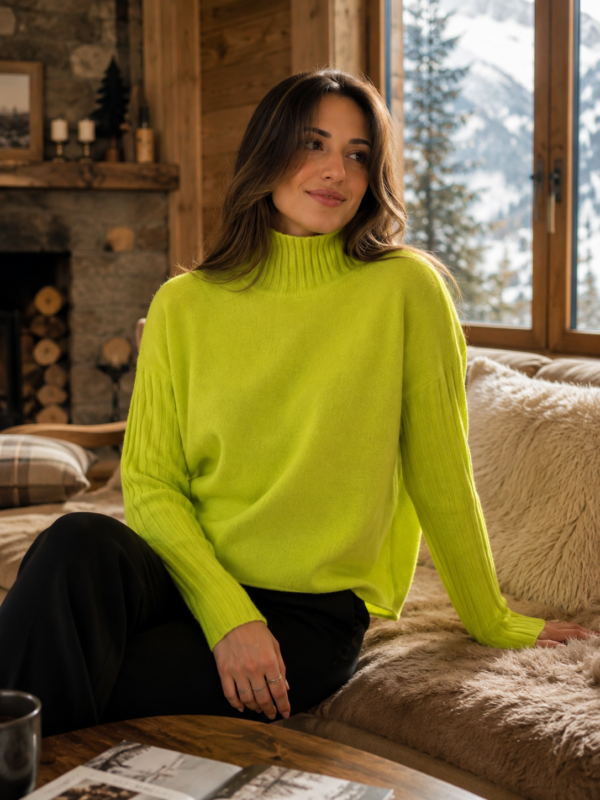 Maglia collo alto essential kiwi no secrets