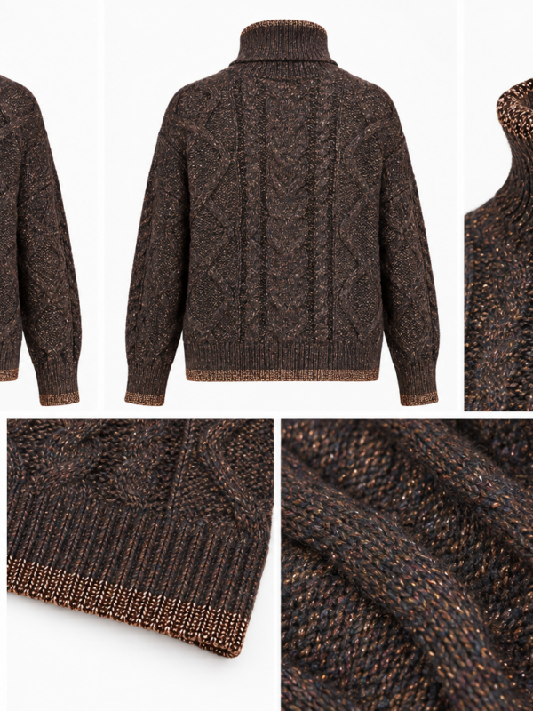 dolcevita trecce e profili lurex no secrets