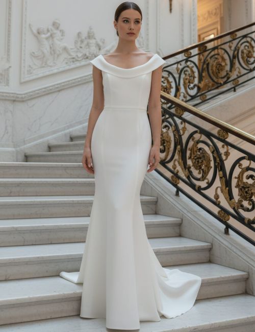 Abito Seashell white