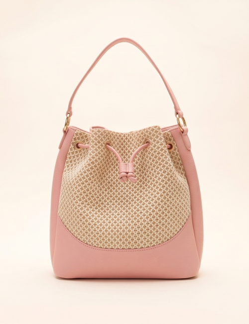 Borsa secchiello rosa